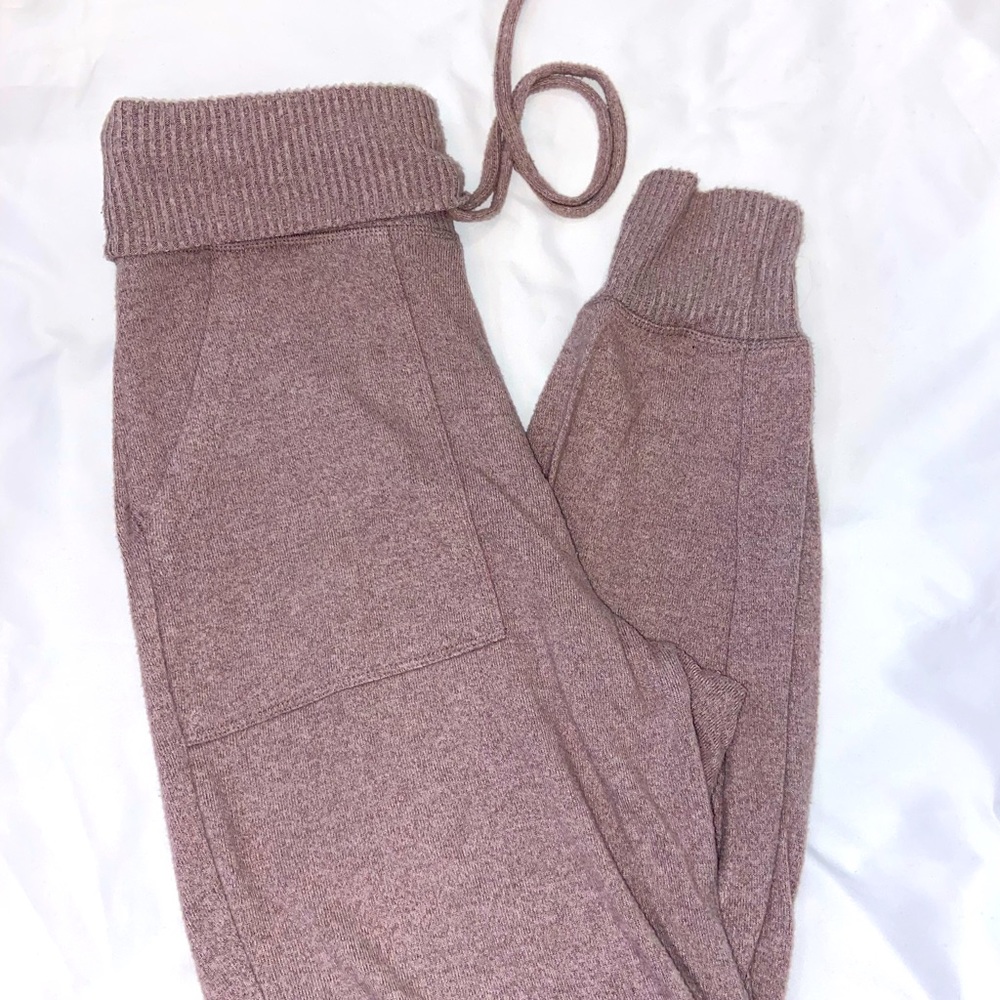 Aerie Mauve Track Pants